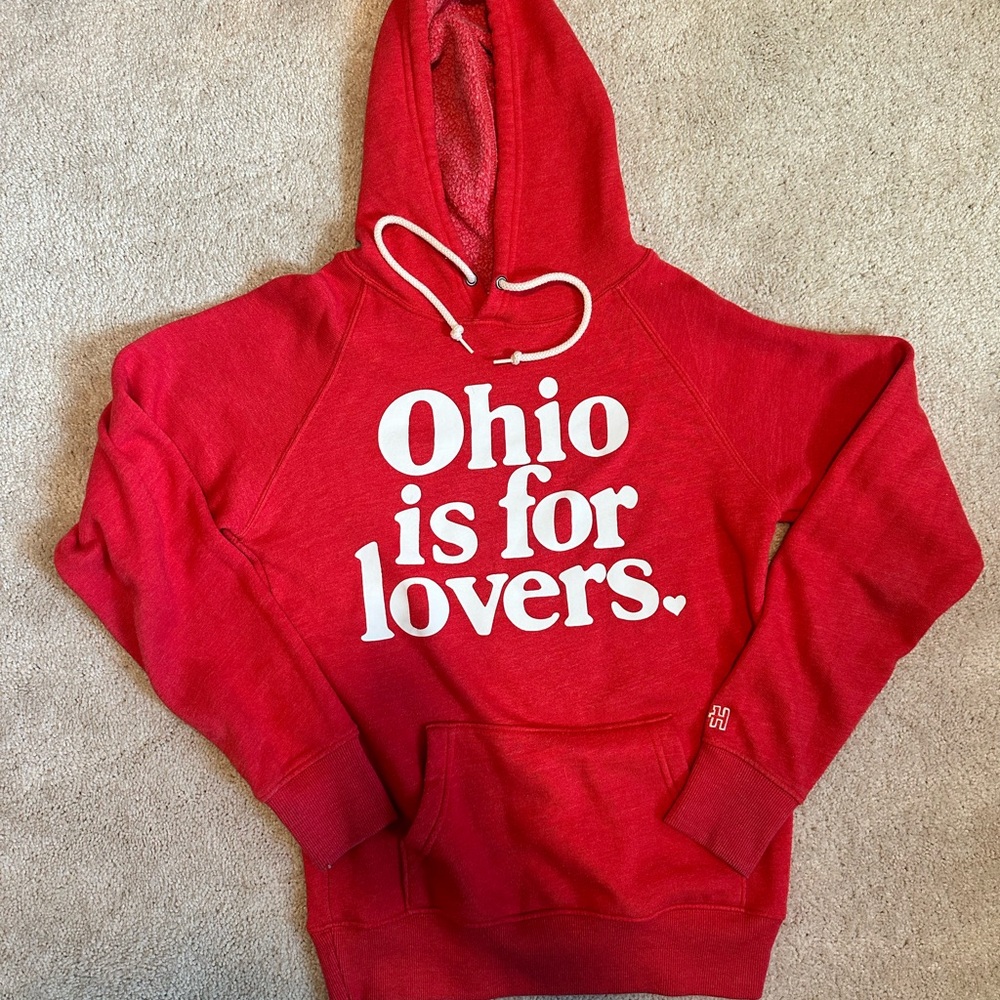 HOMAGE Vibrant Red Hoodie
